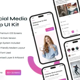 Social Media App Ui Kit
